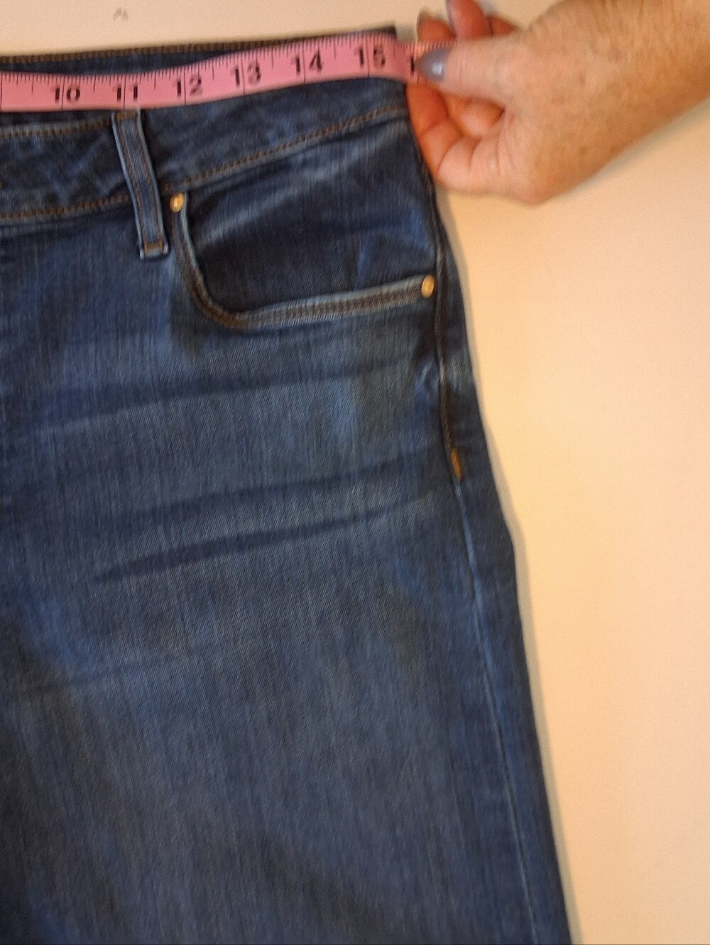 Kut From The Kloth Meg High Rise Wide Leg Stretch Denim Jeans Sz 8 - Picture 8 of 12